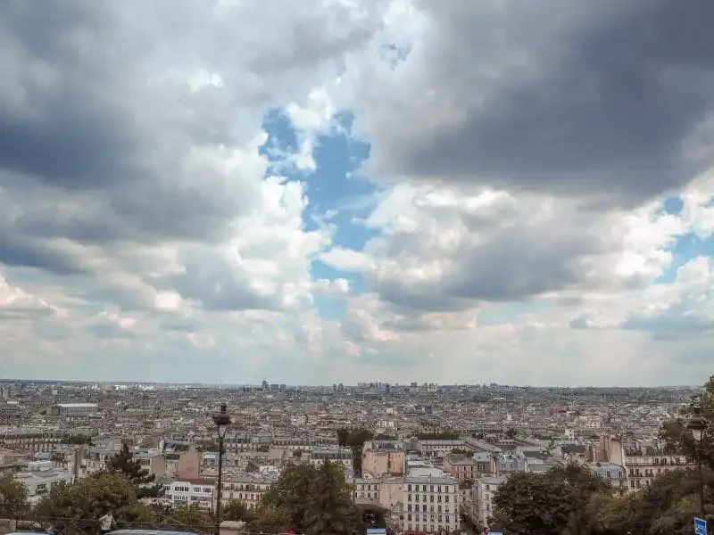 vue de paris pour visite guidee